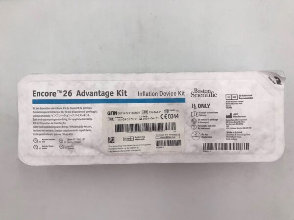 BOSTON SCIENTIFIC 0452701 Encore 26 Advantage Kit, Inflation Device Kit (X)