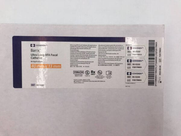 COVIDIEN 90-9200 Barrx Ultra Long RFA Focal Catheter, 80 Applications 40mm x 13mm (X)
