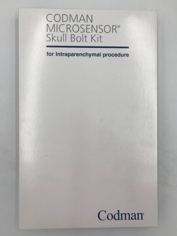 CODMAN 626638US Microsensor Skull Bolt Kit for Intraparenchymal Procedure (X)