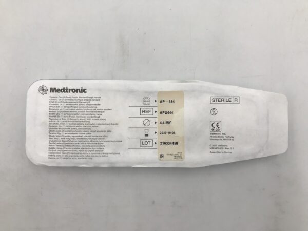 MEDTRONIC APU444 Aortic Punch Standard Length Handle 4.4mm (X)