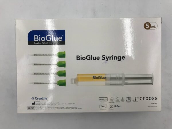 CRYOLIFE BG3515-5-US BioGlue Surgical Adhesive, BioGlue Syringe (Kit) 5mL (X)