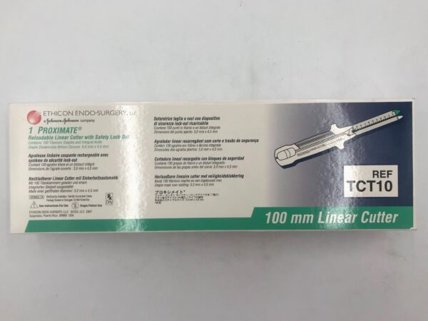ETHICON TCT10 PROXIMATE Reloadable Linear Cutter w/ Safety Lock-Out 10mm (X)