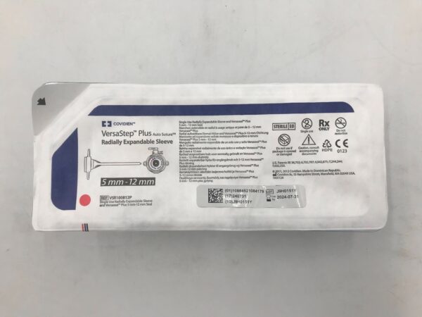 COVIDIEN VSR100812P VersaStep Plus Auto Suture Radially Expandable Sleeve 5mm-12mm (X)