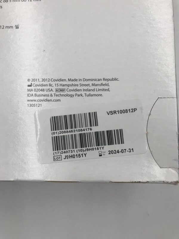 COVIDIEN VSR100812P VersaStep Plus Auto Suture Radially Expandable Sleeve 5mm-12mm (6/Box)(X)