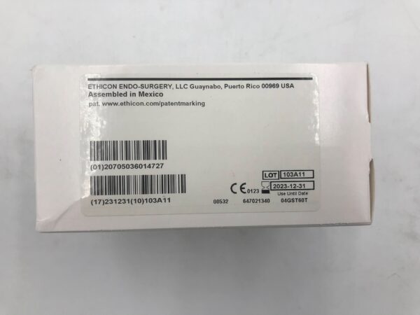 ETHICON GST60T Endoscopic Linear Cutter Reloads, Black (12/Box)(X)