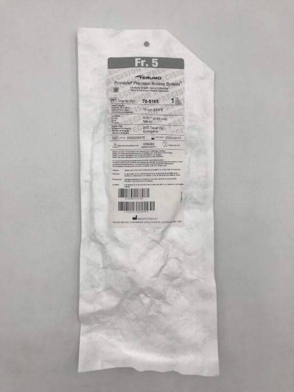 TERUMO 70-5165 Pinnacle Precision Access System Introducer Sheath 5Fr (X) 