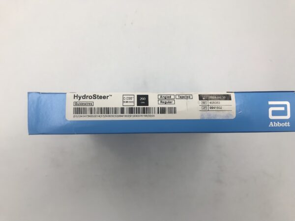 ABBOTT 405063 HydroSteer Guidewire Angled,Regular,Tapered 0.035" x 260cm (5/Box) (X)