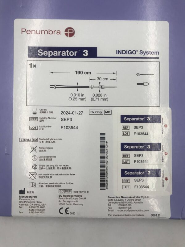 PENUMBRA SEP3 Indigo System Separator 3, 190cm (X)