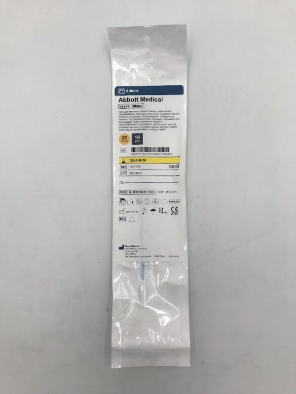 ABBOTT 405508 Vessel Dilator 7F x 19cm (X)