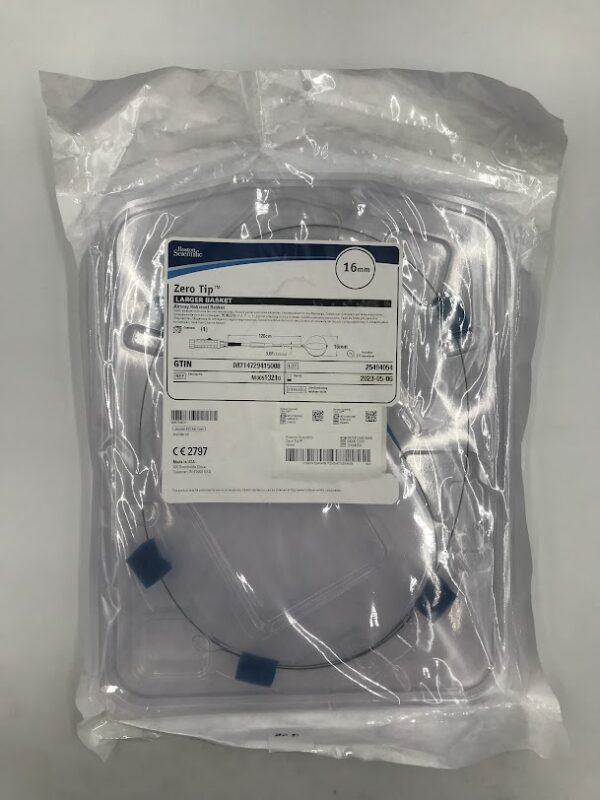BOSTON SCIENTIFIC 1321 Zero Tip Larger Basket Airway Retrieval Basket 16mm x 120cm (X)