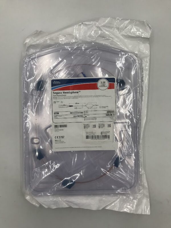 BOSTON SCIENTIFIC 380100 Segura Hemisphere Stone Retrieval Basket 3.0F x 120cm (X)