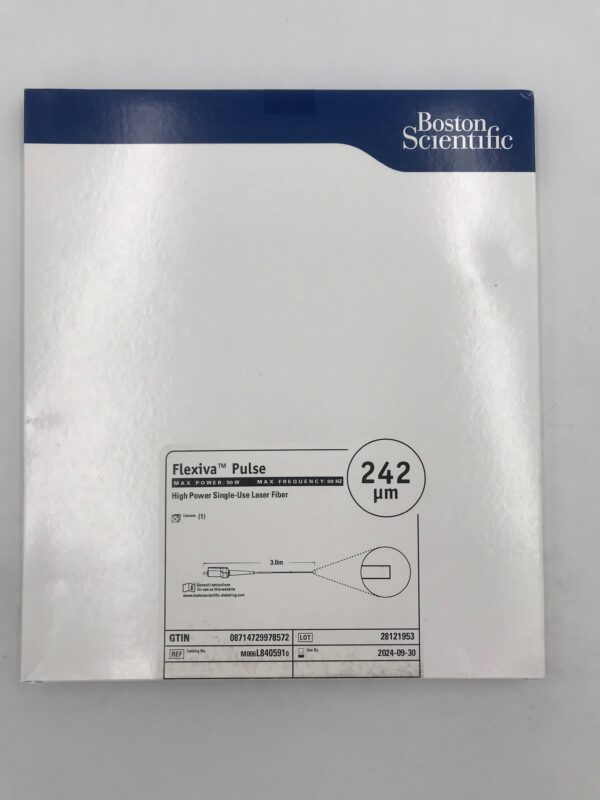 BOSTON SCIENTIFIC L840591 Flexiva Pulse High Power Single-Use Laser Fiber 242um (X)