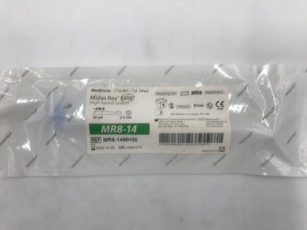 MEDTRONIC MR8-14MH30 Midas Rex MR8 High-Speed System Dissecting Tool 14cm Diam. 3mm (X)