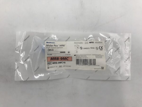 MEDTRONIC MR8-9MC16 Midas Rex MR8 High-Speed System Dissecting Tool 9cm Diam. 1.6mm