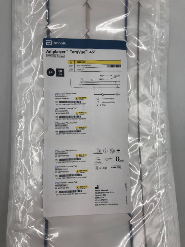 ABBOTT 9-EITV09F45/80 Amplatzer TorqVue Exchange System 9F x 80cm (X)