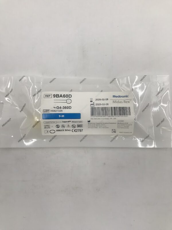 MEDTRONIC 9BA60D Midas Rex Dissecting Tool ≈G4-360D 9-M
