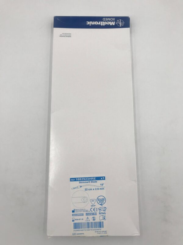 MEDTRONIC 1882923HRE Skimmer Blade 15° x 22cm x 2.9mm (X)