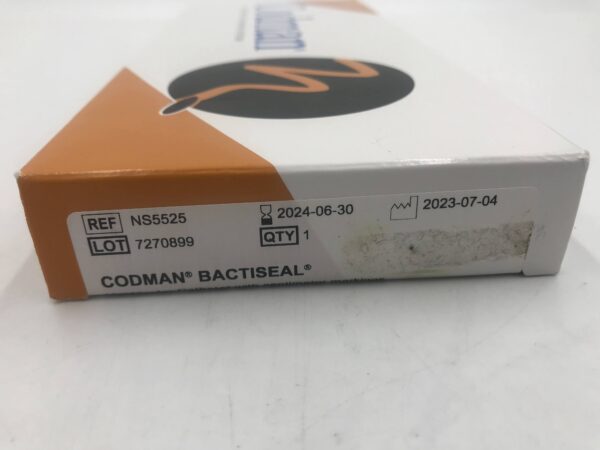 CODMAN NS5525 Bactiseal Ventricular Catheter w/ Centimeter Markings w/ Bactiseal Shunt System (X)