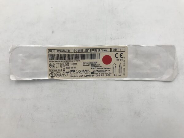 ConMed 00505024100 C-Wire .028in Spade (0.71mm)