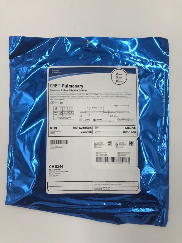 BOSTON SCIENTIFIC 5033 CRE Pulmonary Balloon Dilatation Catheter 8mm x 9mm x 10mm