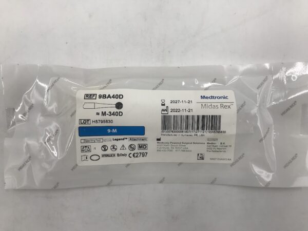 MEDTRONIC 9BA40D Midas Rex M-340D 9-M Dissecting Tool