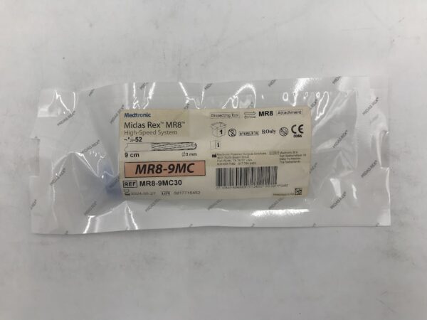 MEDTRONIC MR8-9MC30 Midas Rex MR8 High Speed System MR8-9MC M-52 9cm x Ø3mm Dissecting Tool (X)