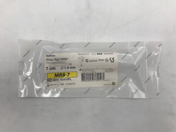 MEDTRONIC MR8-7BA15FL Midas Rex MR8 High Speed System MR8-7 Dissecting Tool 7cm x Ø1.5mm (X)