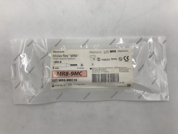 MEDTRONIC MR8-9MC16 Midas Rex MR8 High Speed System -WH-6 MR8-9MC Dissecting Tool 9cm x Ø1.6mm (X)
