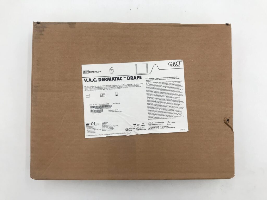 KCI DTAC10LDP V.A.C. Dermatac Drape (10/Box) - GB TECH USA