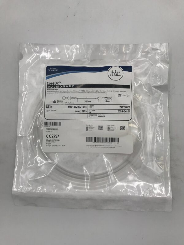 BOSTON SCIENTIFIC 1522 CoreDX Pulmonary Mini-Forceps 1.2mm x 130cm (X)
