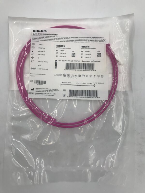 PHILIPS 518-036 Quick-Cross Support Catheter 5F x 90cm (X)