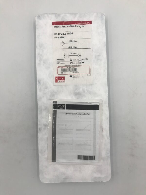 COOK G58401 Arterial Pressure Monitoring Set