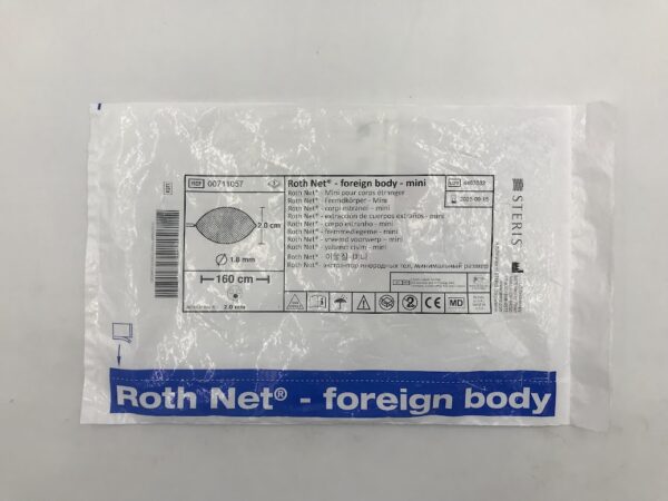 US ENDOSCOPY 00711057 Steris Roth Net Foreign Body Mini 2.0cm x 160cm x Ø1.8mm