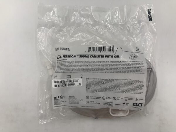 KCI 320058 V.A.C. Freedom 300ML Canister w/Gel (X)