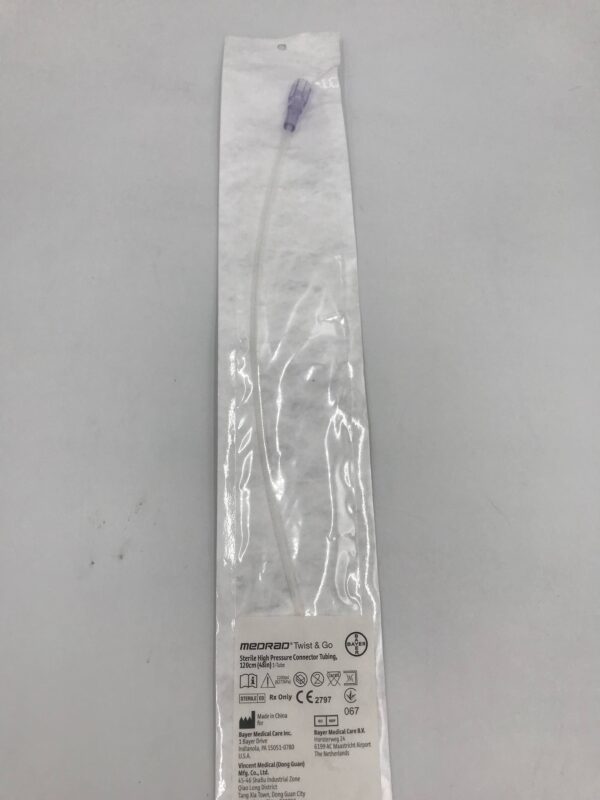 BAYER TAG C120 HPCT MEDRAD High Pressure Connector Tubing 120cm