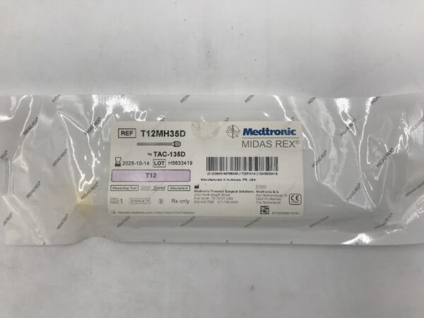 MEDTRONIC T12MH35D Midas Rex ≈TAC-135D T12 Dissecting Tool