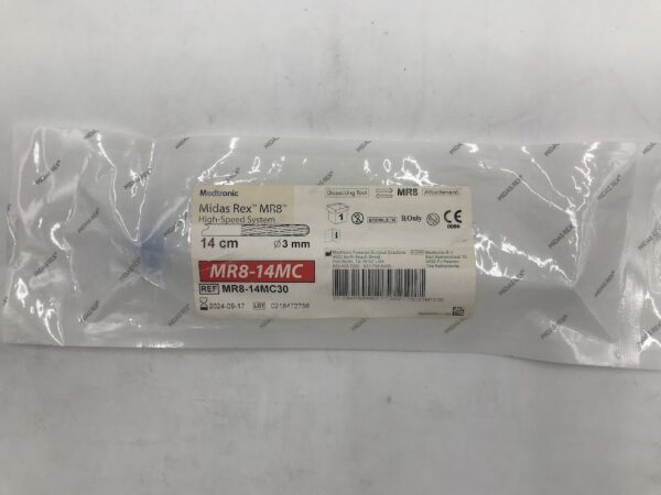MEDTRONIC MR8-14MC30 Midas Rex MR8 High Speed System MR8-14MC 14cm x Ø3mm Dissecting Tool (X)