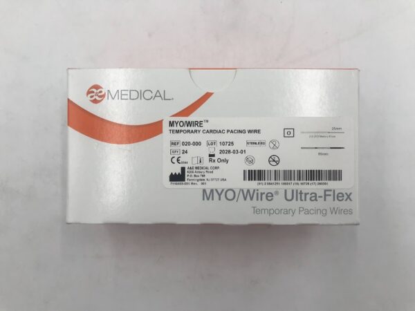 A&E Medical 020-000 MYO/WIRE Temporary Cardiac Pacing Wire (24/Box)