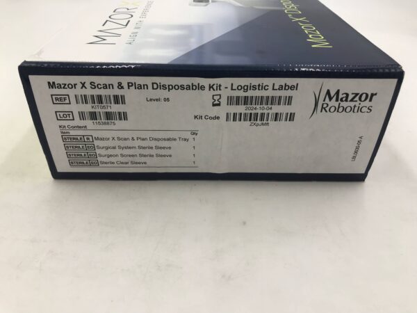MAZOR ROBOTICS KIT0571 Mazor X Scan & Plan Disposable Kit Level:5 (X)