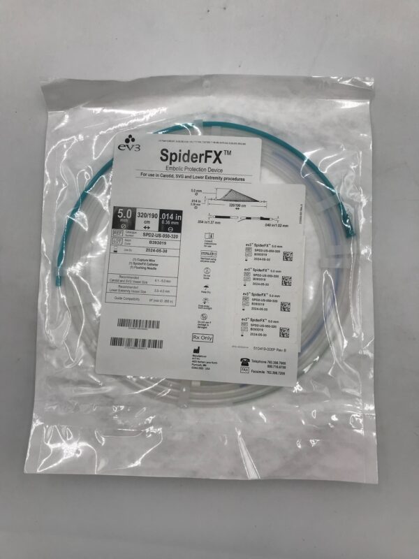 EV3 SPD2-US-050-320 SpiderFX Embolic Protection Device 5mm (X)