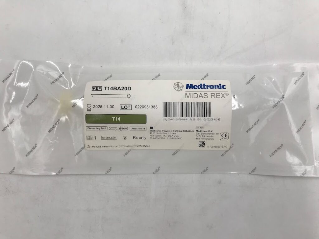 MEDTRONIC T14BA20D Midas Rex Dissecting Tool T14 (X) - GB TECH USA