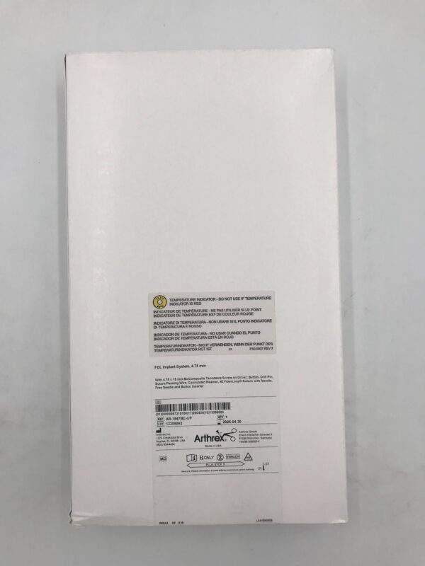 ARTHREX AR-1547BC-CP FDL Implant System 4.75mm x15mm(X)