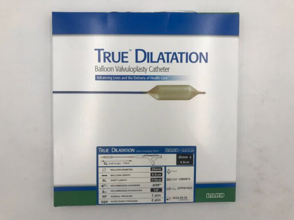 BARD 0264513 True Dilatation Balloon Valvuloplasty Catheter 26mm x 4.5cm (X)