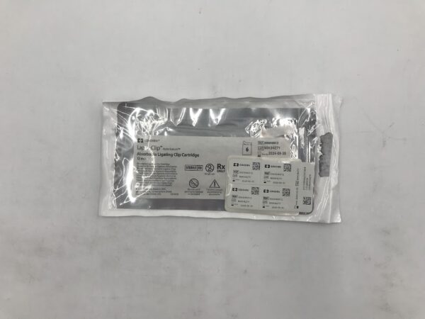 COVIDIEN 8886848812 Lapro-Clip  Auto Suture Absorbable Ligating Clip Cartridge 12mm (6/PKG) (X)