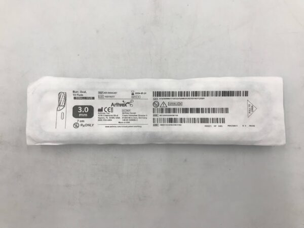 ARTHREX AR-9300OBT Burr Oval 10 Flute Small Hub 3.0mm 7cm (X)