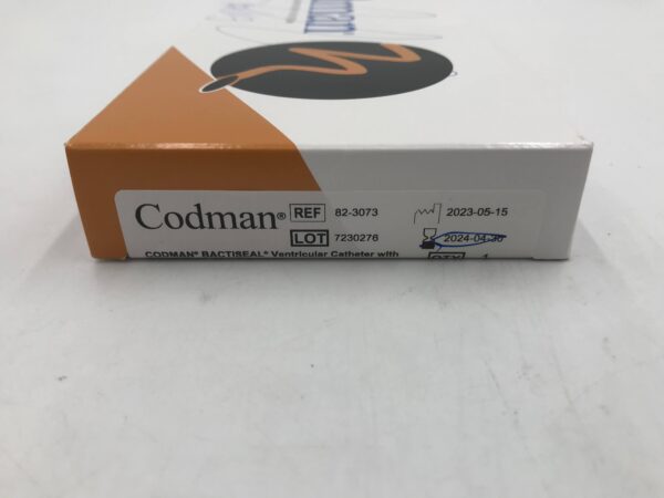 CODMAN 82-3073 Bactiseal Ventricular Catheter w/Bactiseal Shunt System (X)