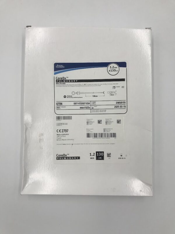 BOSTON SCIENTIFIC 1522 CoreDX Pulmonary Mini-Forceps 1.2mm x 130cm (X)