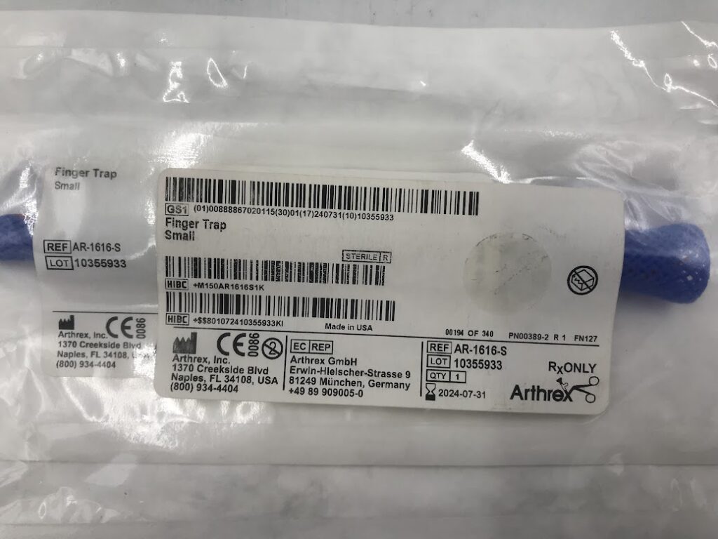 ARHTREX AR-1616-S Finger trap Small (X) - GB TECH USA