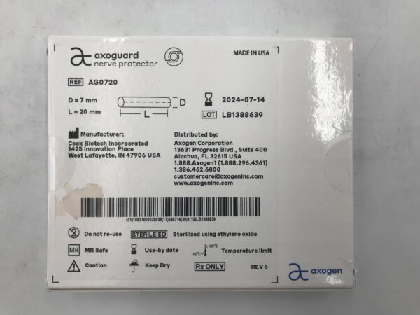 COOK AG0720 Axoguard Nerve Protector 7mm x 20mm (X)