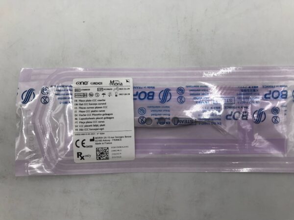 MORIA 17503X10 One Steel Flat CCC Forceps Curved